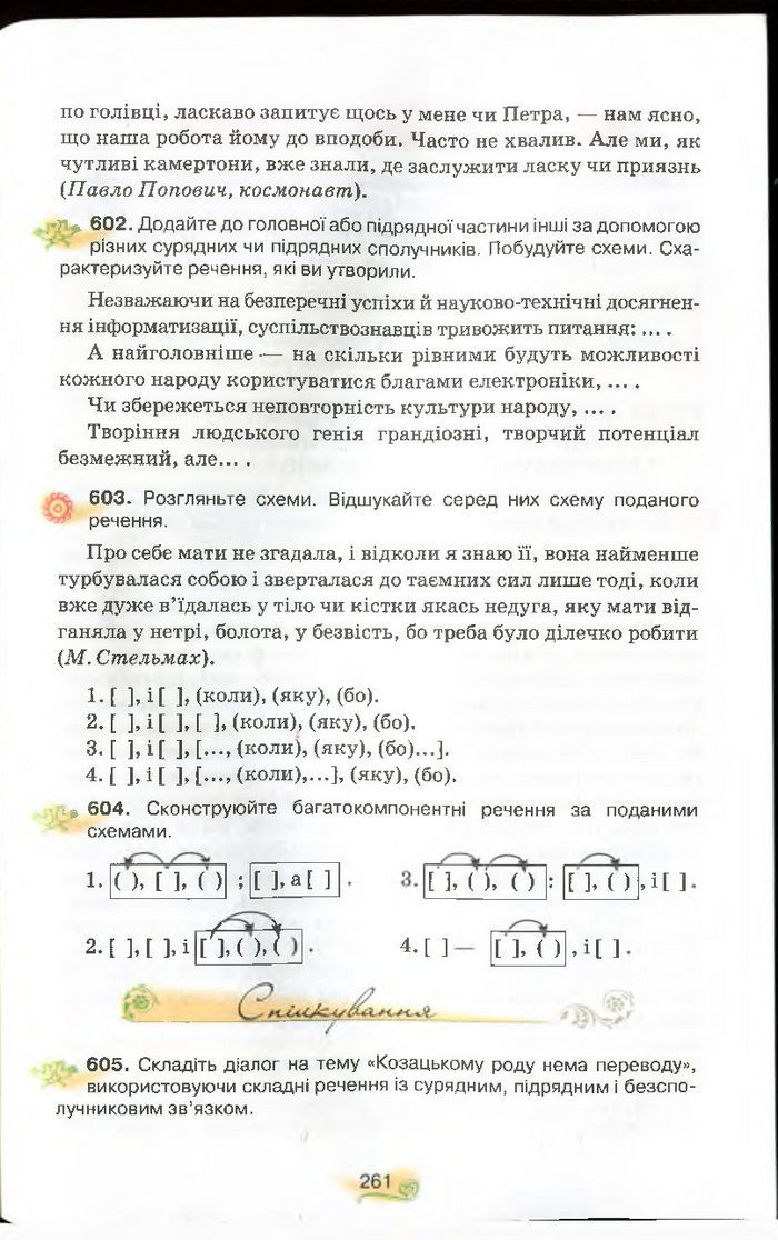 Українська мова 9 клас Тихоша (Поглиб.)