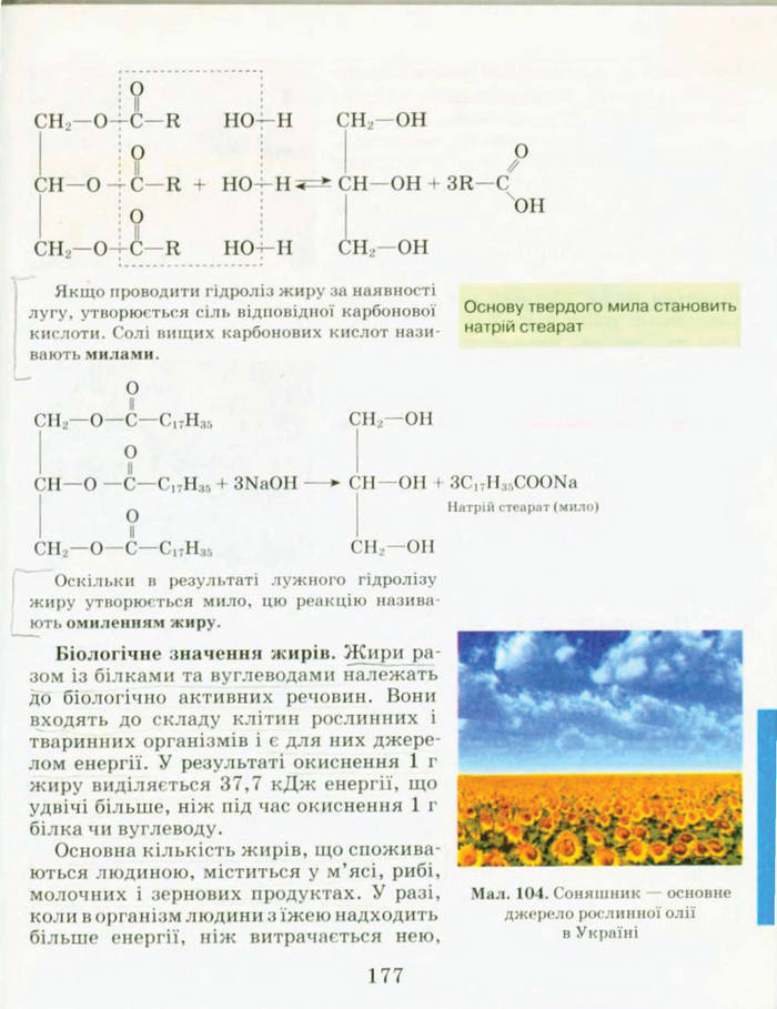 Підручник Хімія 9 клас Буринська