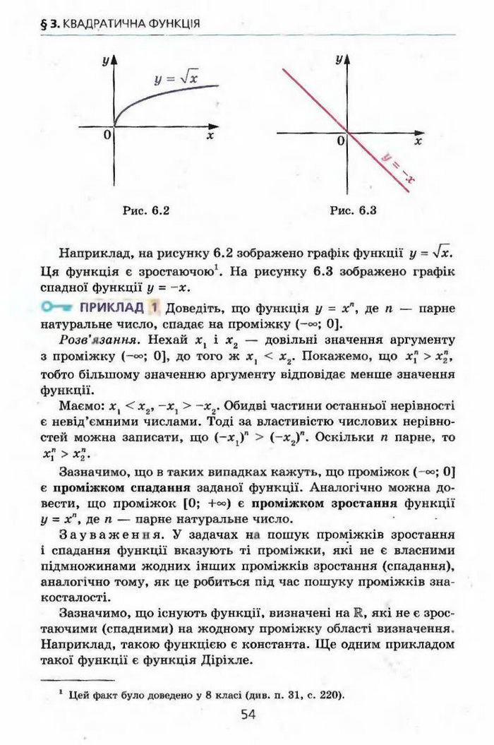 Алгебра 9 клас Мерзляк (з поглибленим вивченням)