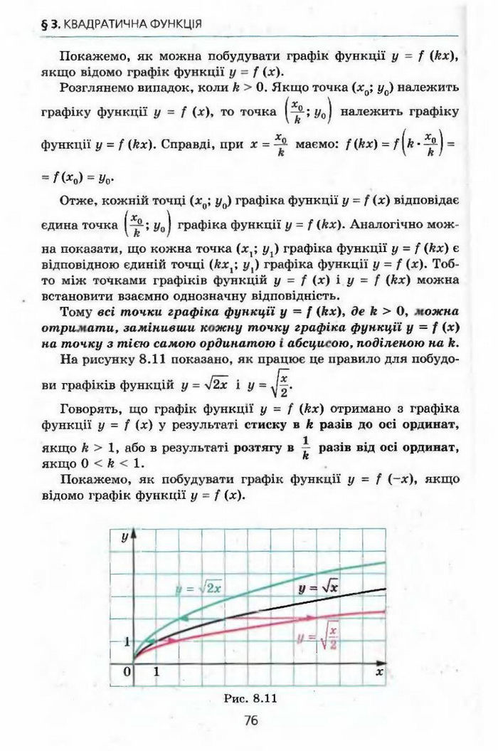 Алгебра 9 клас Мерзляк (з поглибленим вивченням)