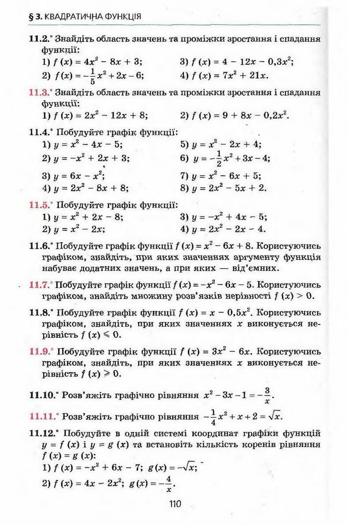 Алгебра 9 клас Мерзляк (з поглибленим вивченням)