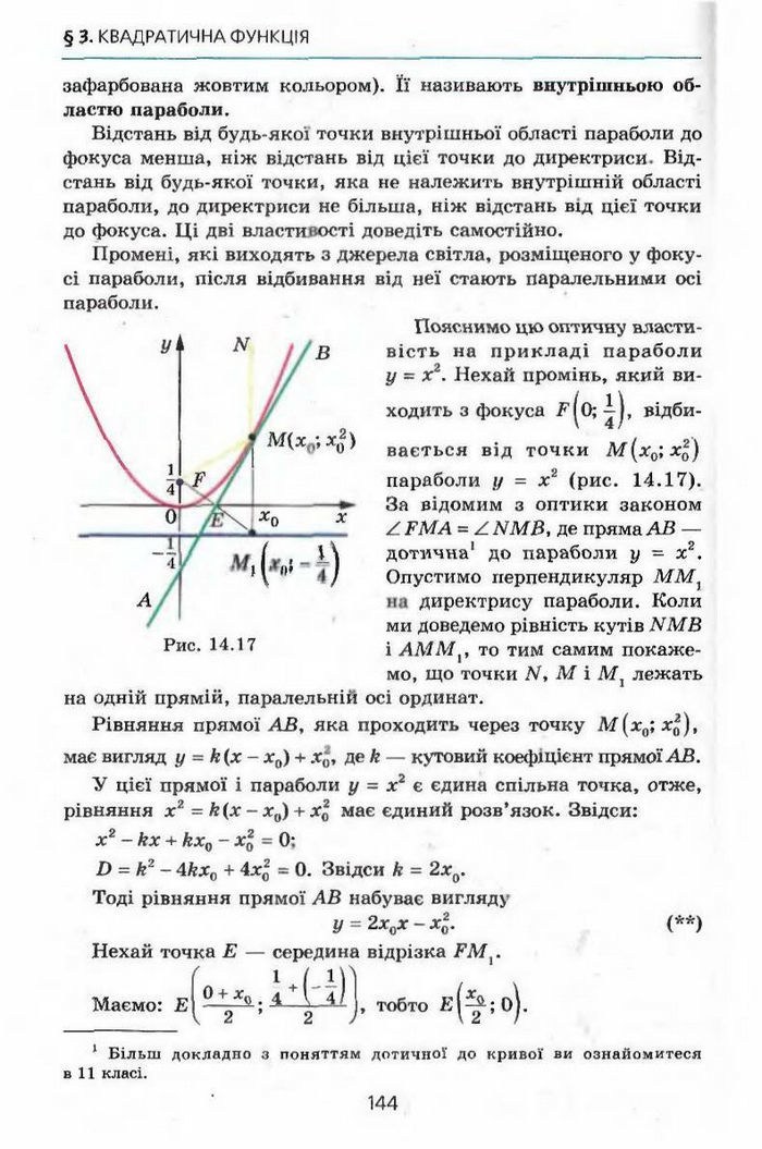 Алгебра 9 клас Мерзляк (з поглибленим вивченням)