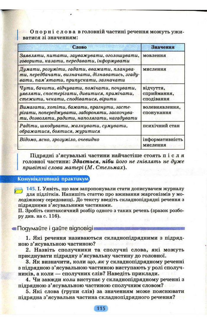 Українська мова 9 клас Пентилюк