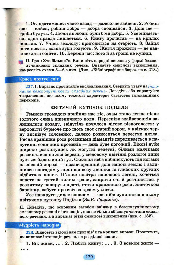 Українська мова 9 клас Пентилюк