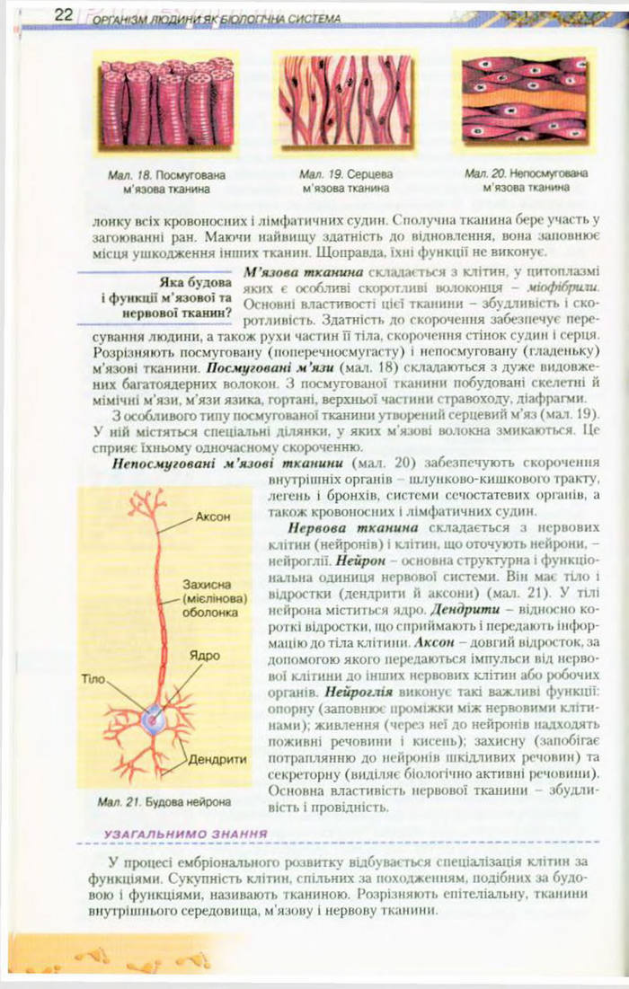 Біологія 9 клас Матяш