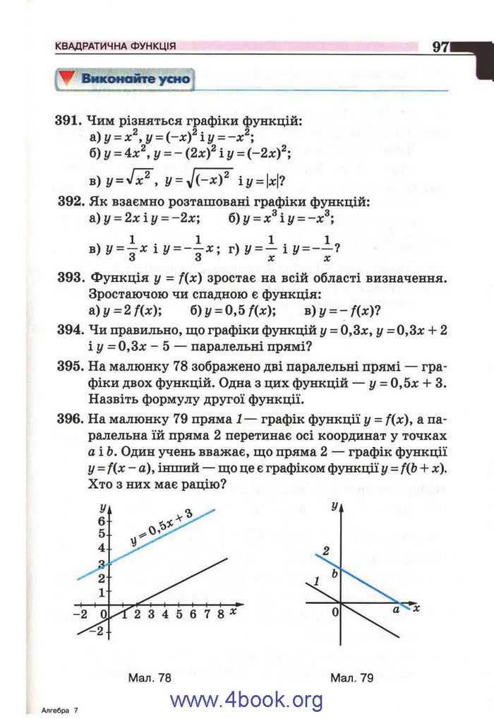 Підручник Алгебра 9 клас Бевз