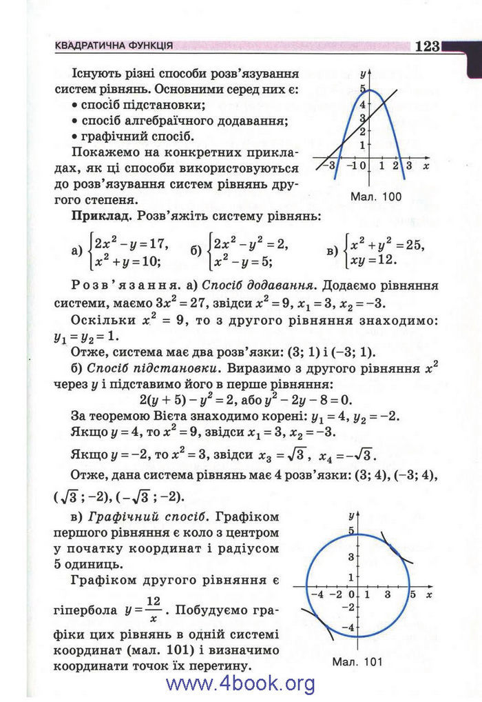 Підручник Алгебра 9 клас Бевз