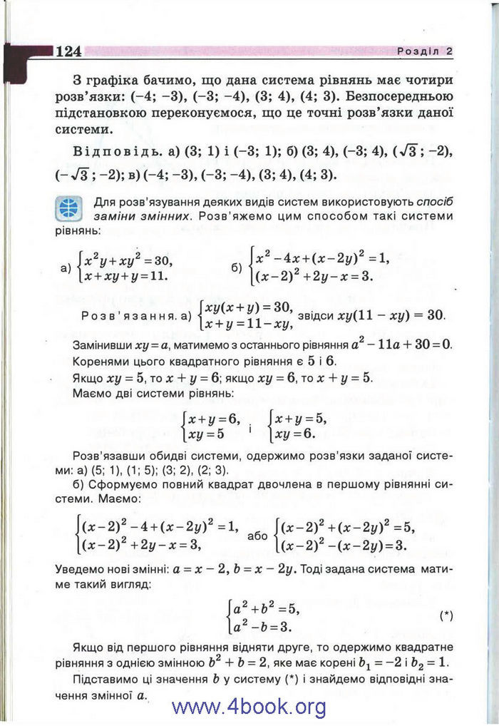 Підручник Алгебра 9 клас Бевз