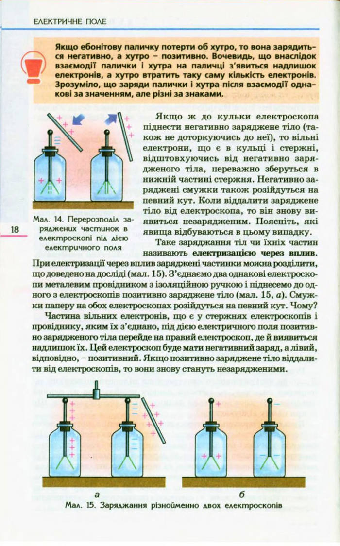 Підручник  Фізика 9 клас Коршак