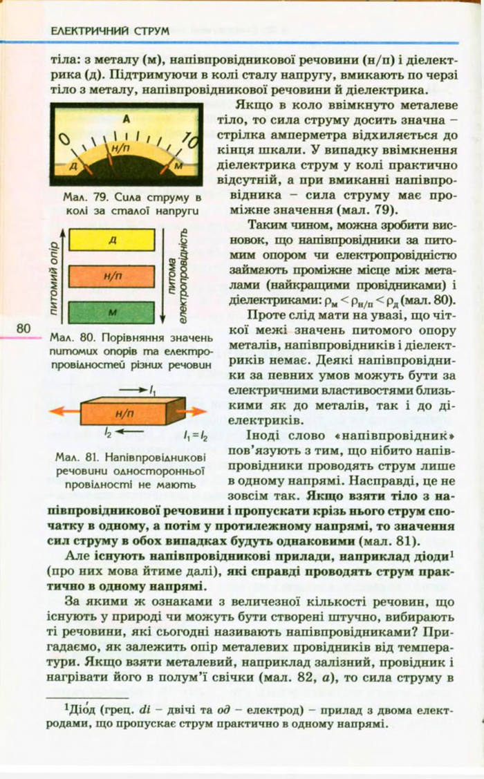 Підручник  Фізика 9 клас Коршак