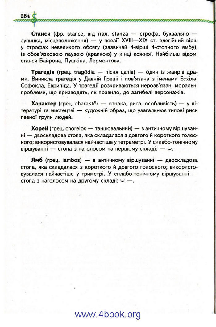 Зарубіжна література 9 клас Ніколенко