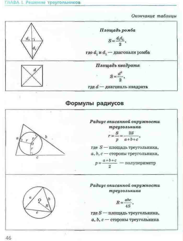 Геометрия 9 класс Ершова