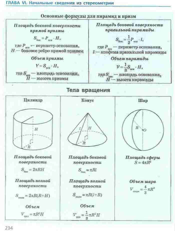 Геометрия 9 класс Ершова