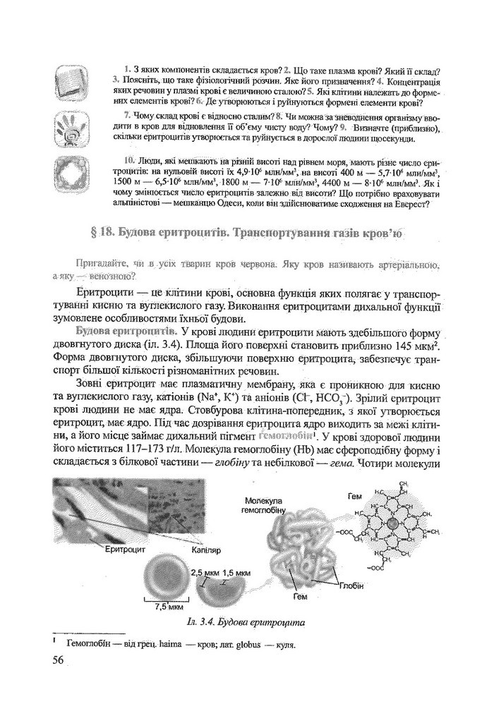 Біологія 9 клас Степанюк