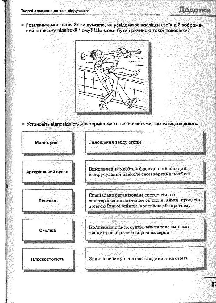 Основи здоров’я 9 клас Тагліна