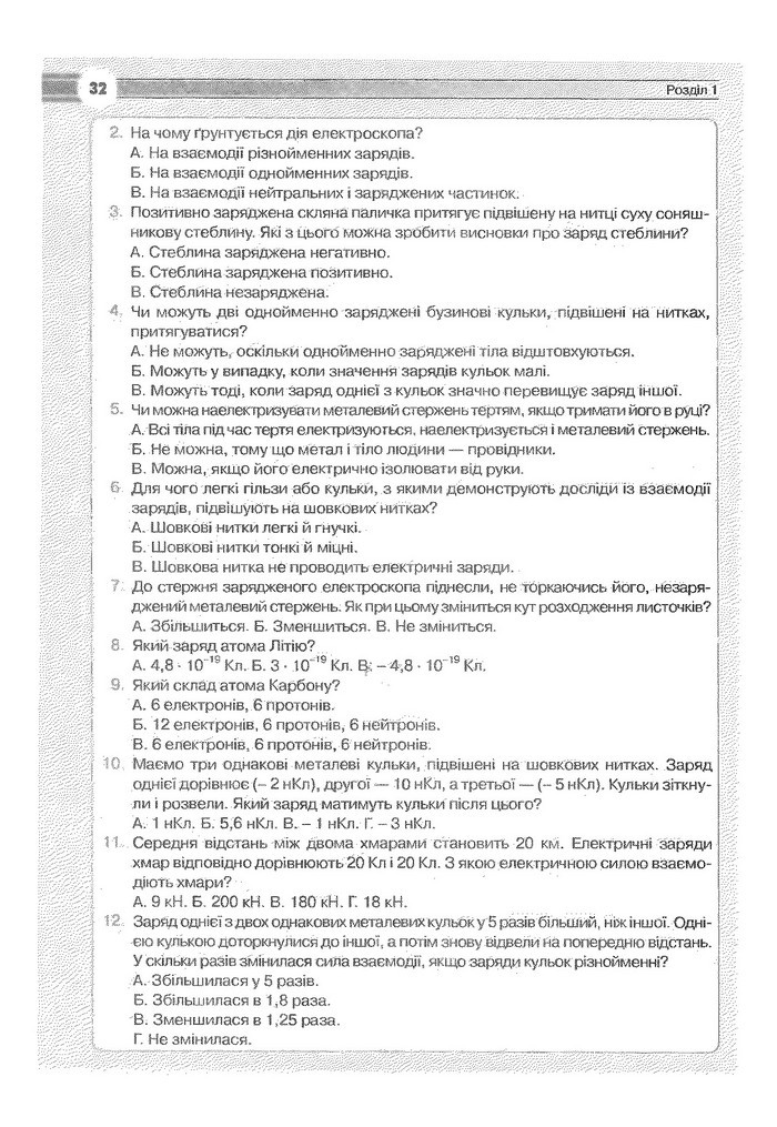 Фізика 9 клас Сиротюк (Укр.)