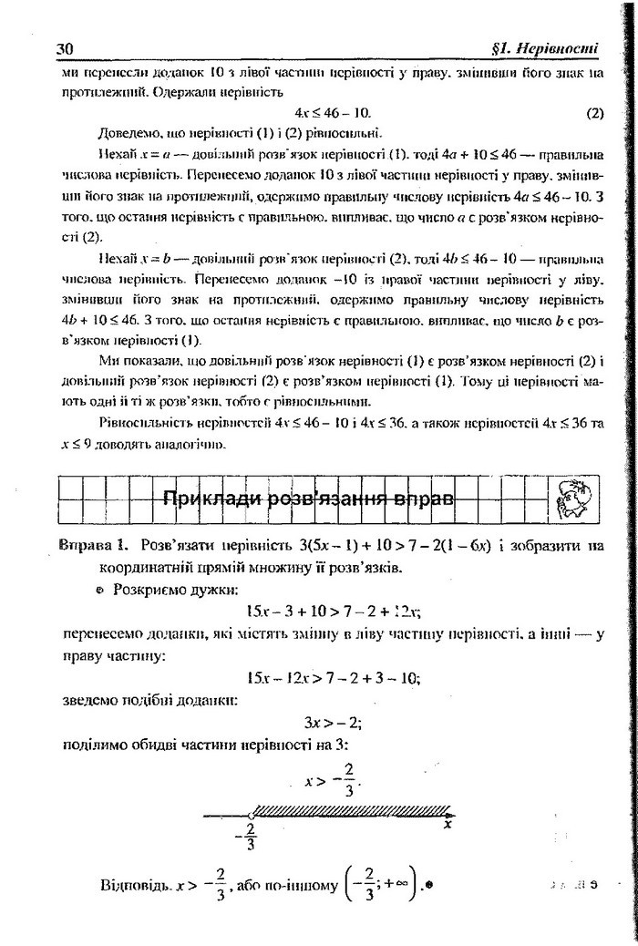 Алгебра 9 клас Кравчук