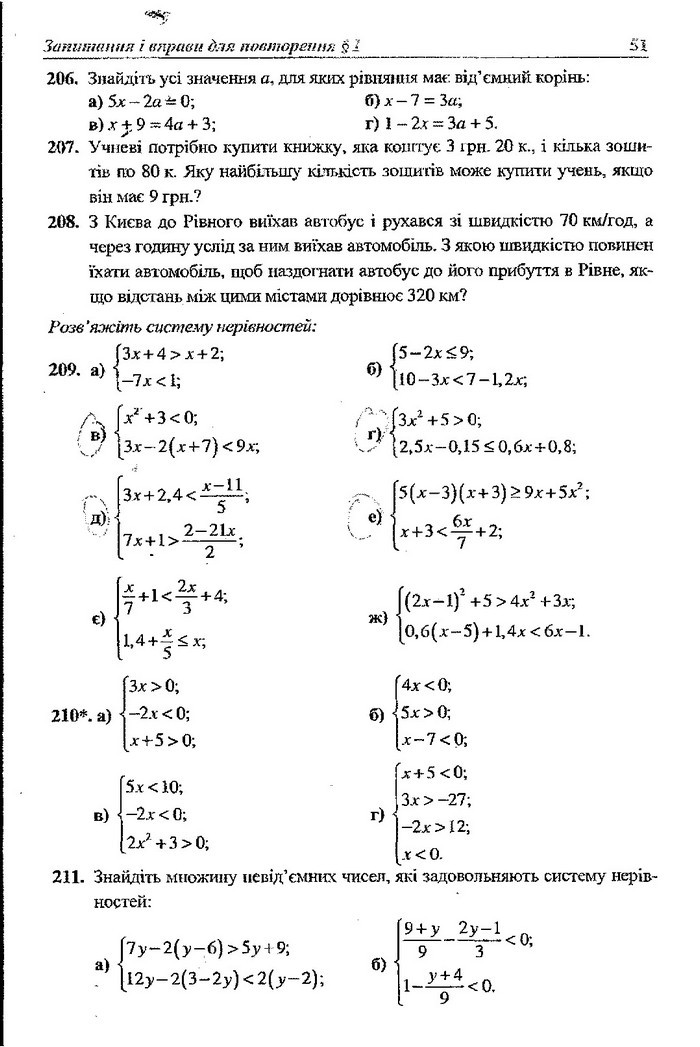 Алгебра 9 клас Кравчук