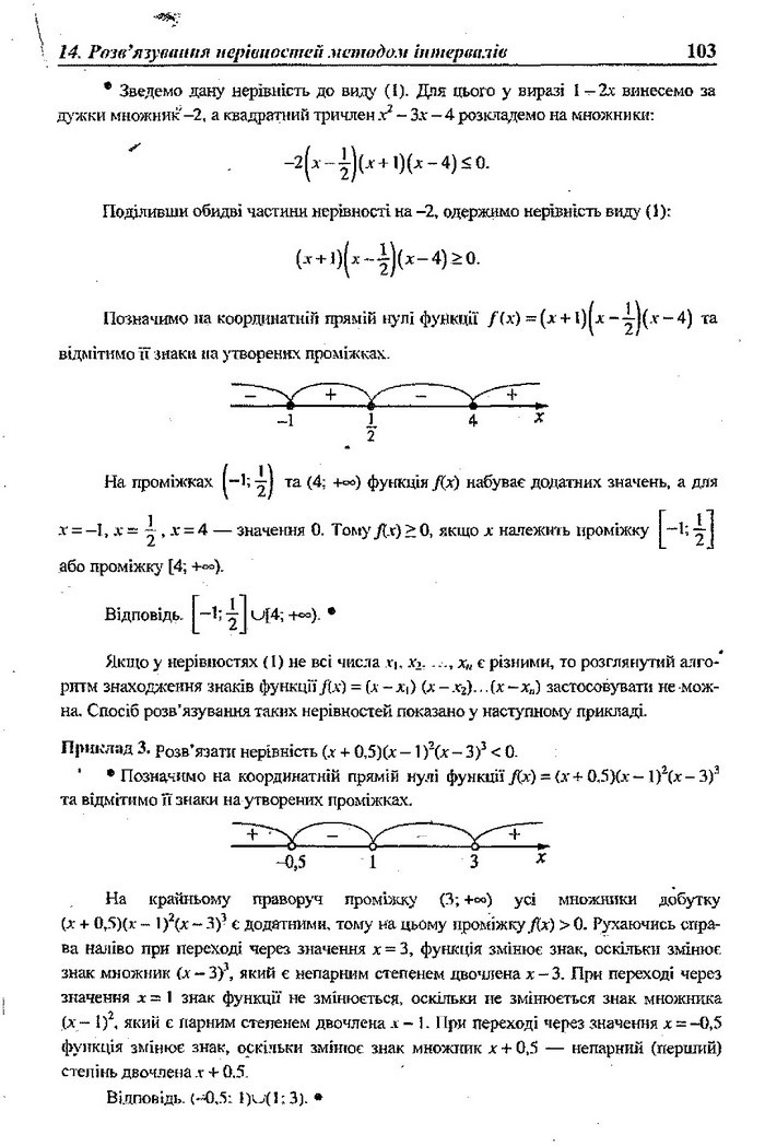 Алгебра 9 клас Кравчук