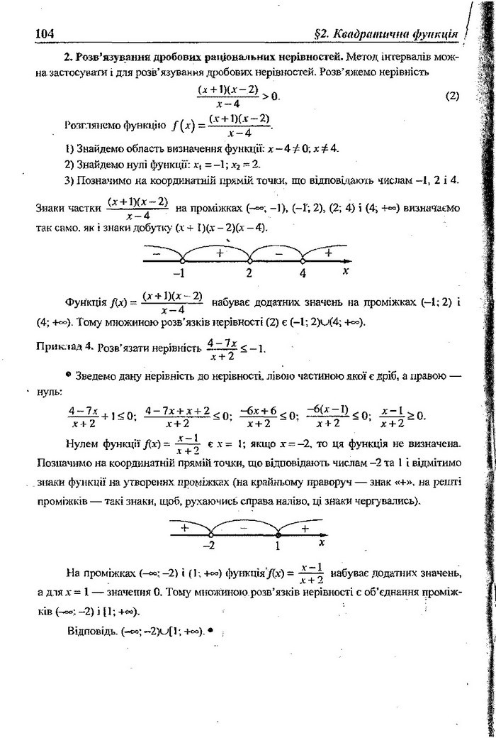 Алгебра 9 клас Кравчук