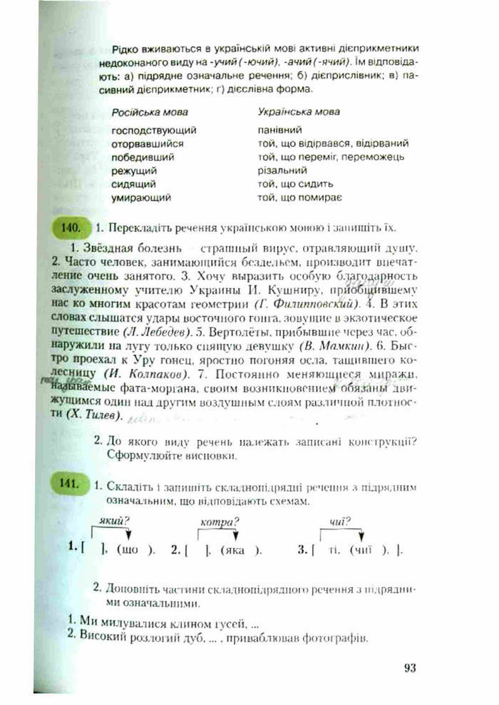Підручник Українська мова 9 клас Єрмоленко
