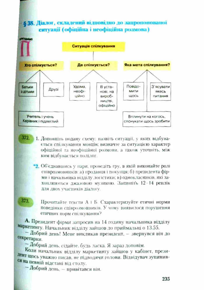 Підручник Українська мова 9 клас Єрмоленко