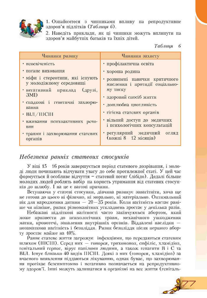 Підручник Основи здоров'я 9 клас Воронцова