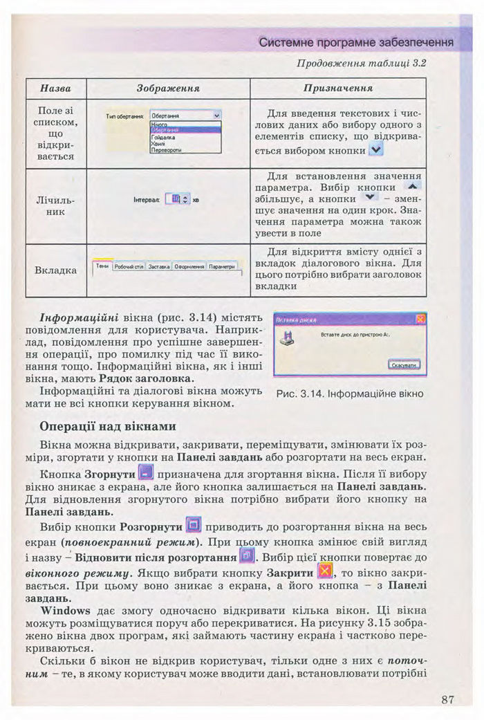 Підручник Інформатика 9 клас Ривкінд