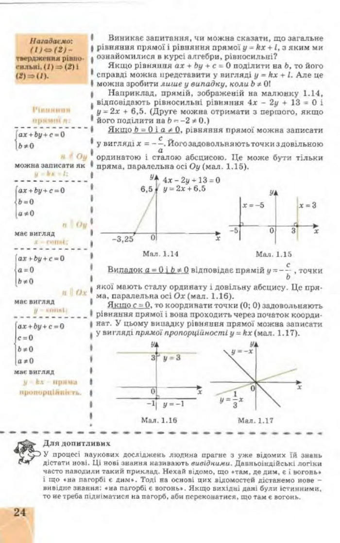 Підручник Геометрія 9 клас Апостолова