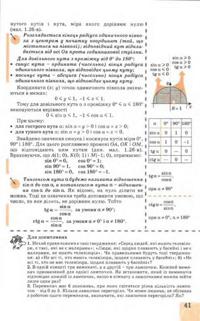 Підручник Геометрія 9 клас Апостолова