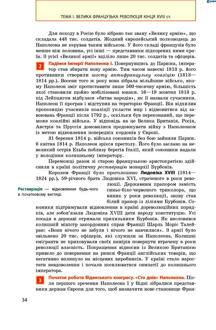 Всесвітня історія 9 клас Гісем