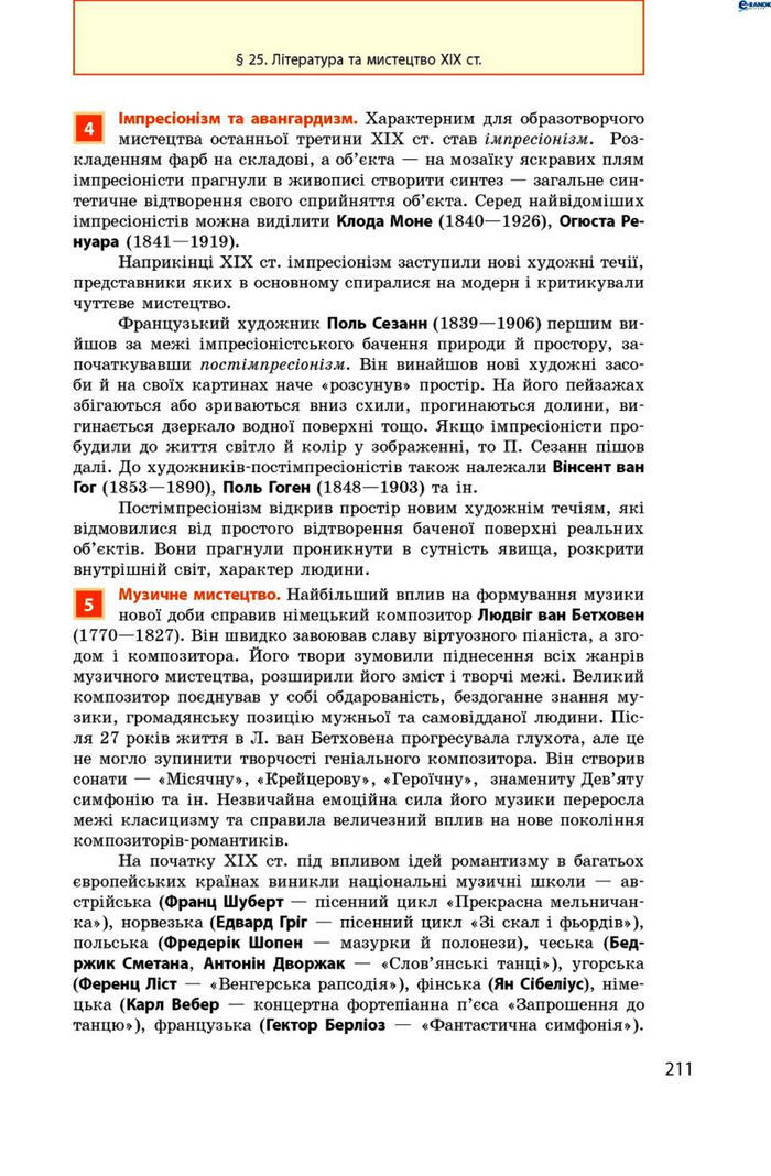 Всесвітня історія 9 клас Гісем