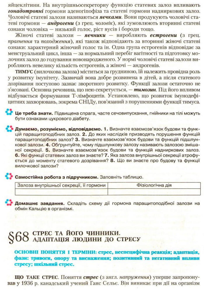 Підручник Біологія 9 клас Страшко