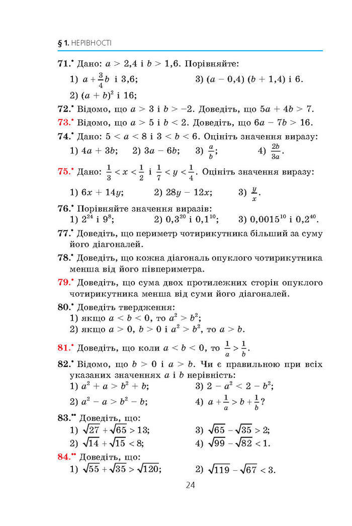 Алгебра 9 клас Мерзляк (Академический уровень)