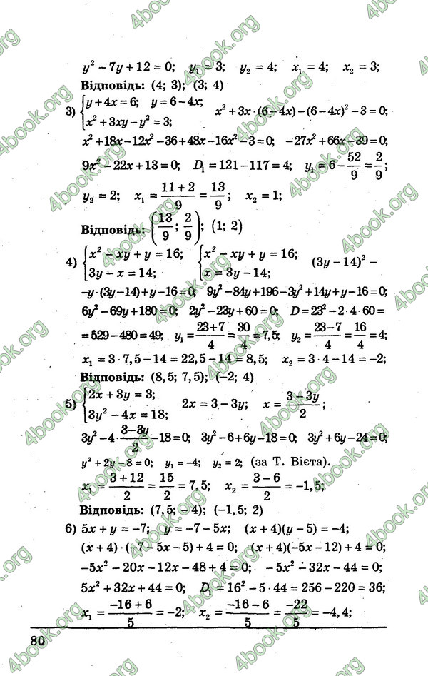 Ответы Алгебра Збірник 9 клас Мерзляк. ГДЗ