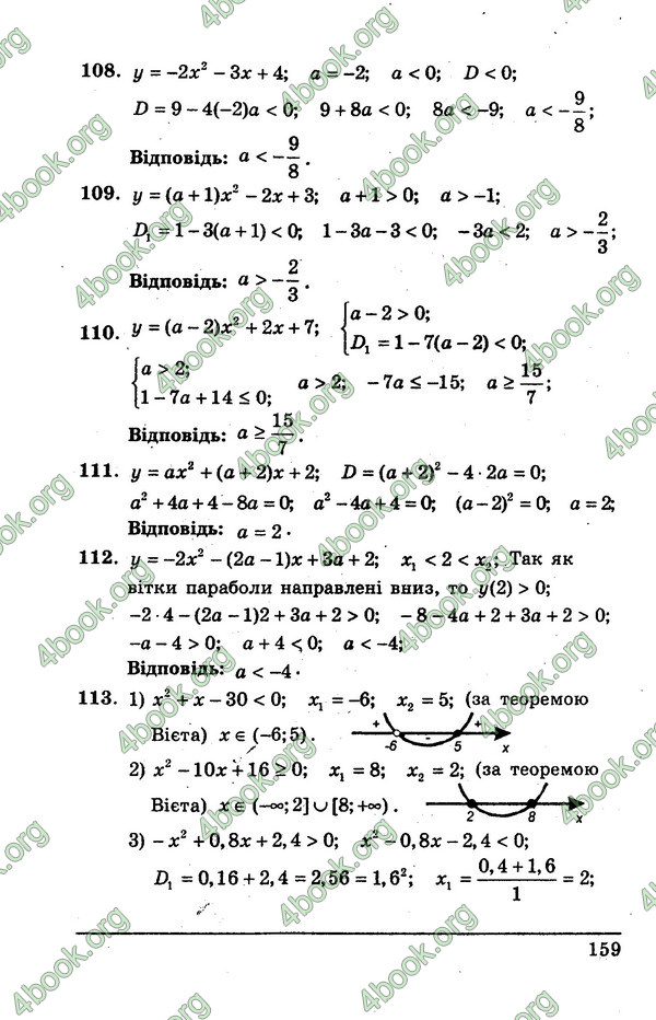 Ответы Алгебра Збірник 9 клас Мерзляк. ГДЗ