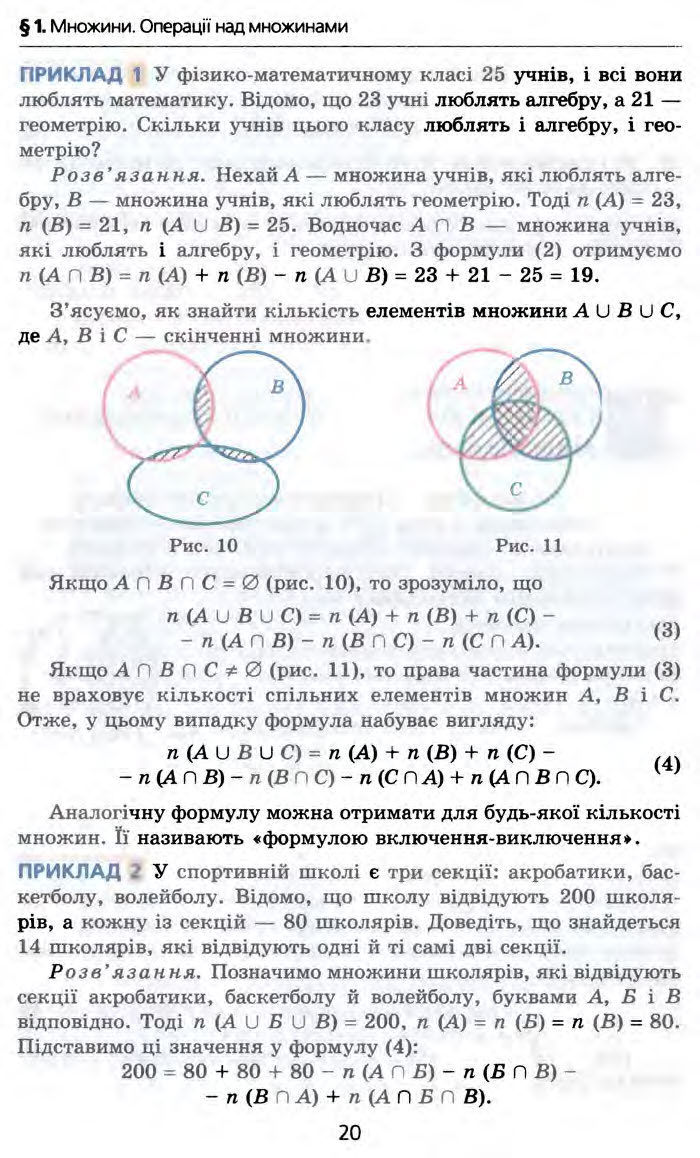 Алгебра 10 клас Мерзляк Профільний рівень