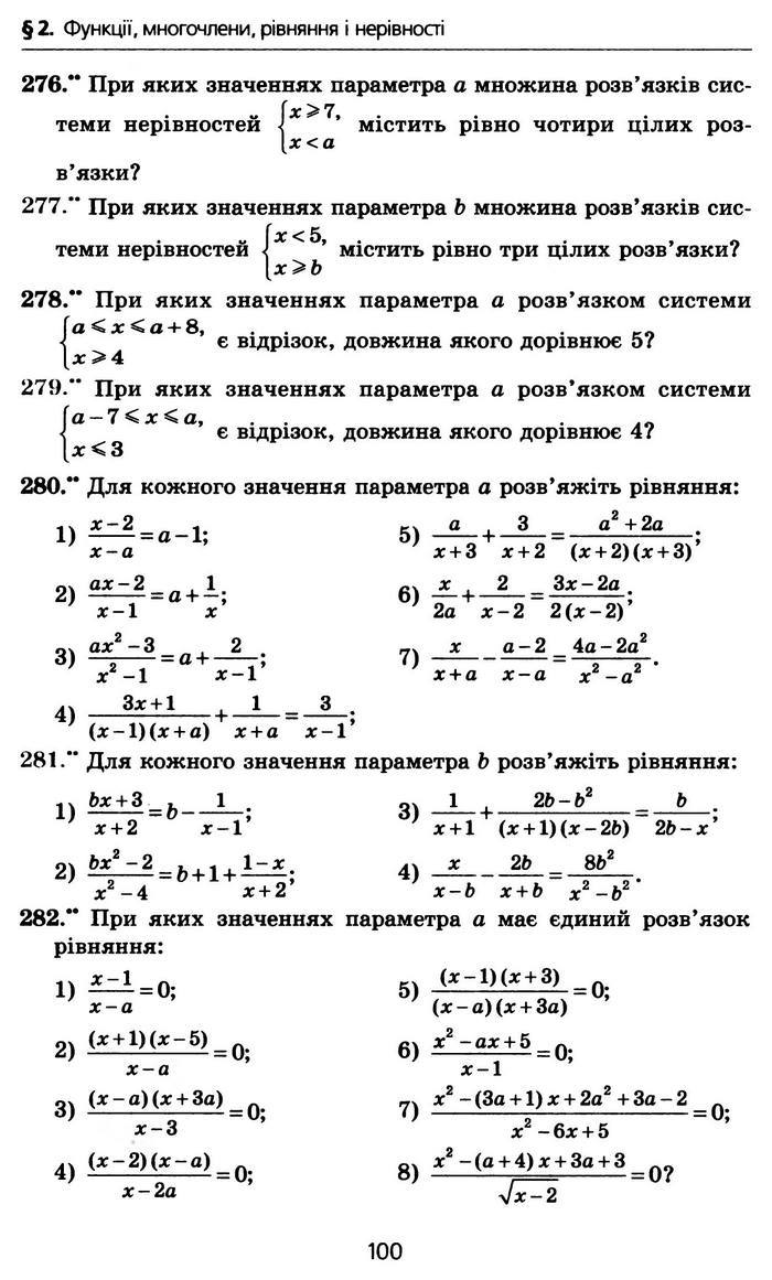 Алгебра 10 клас Мерзляк Профільний рівень