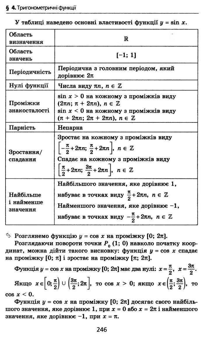 Алгебра 10 клас Мерзляк Профільний рівень