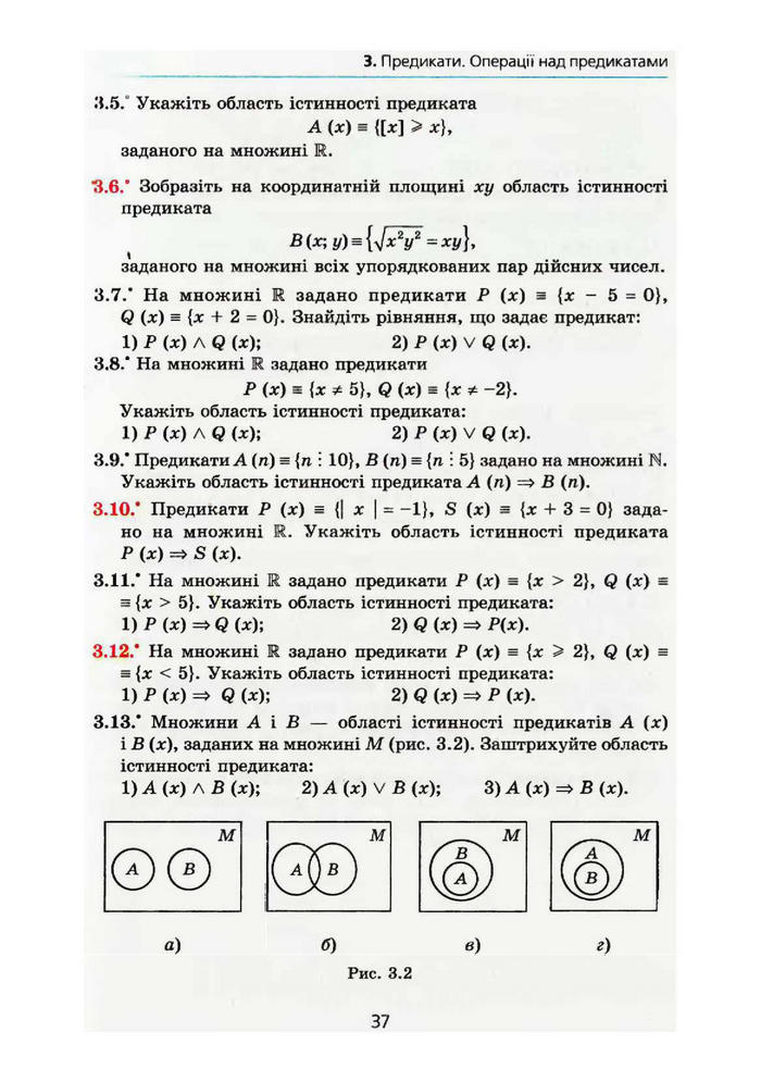 Алгебра 10 клас Мерзляк Поглибленим вивченням