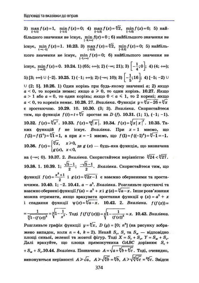 Алгебра 10 клас Мерзляк Поглибленим вивченням