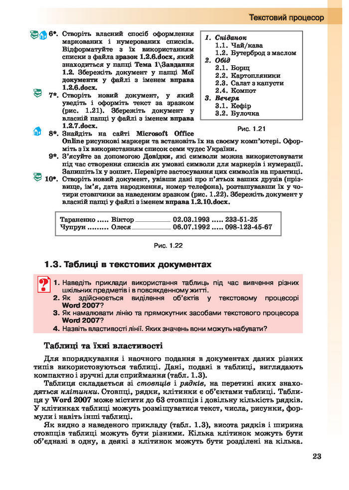Інформатика 10 клас Ривкінд (Академ.)