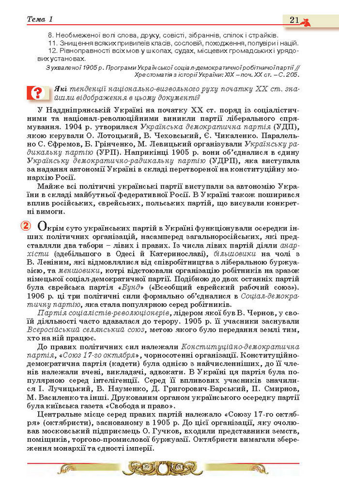 Історія України 10 клас Реєнт