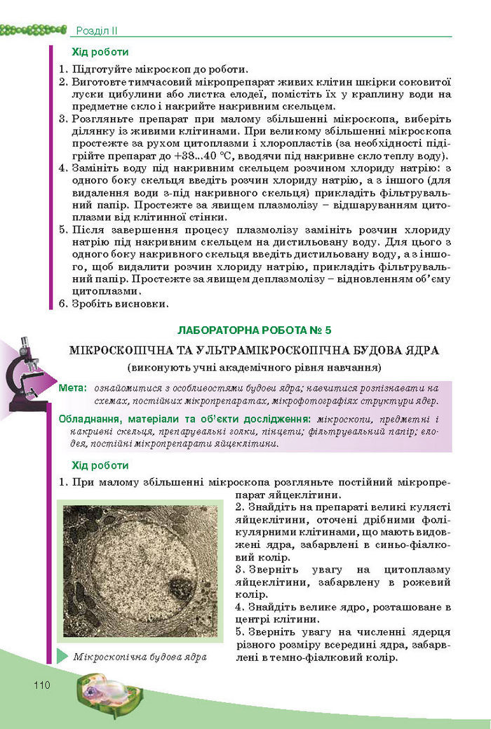 Підручник Біологія 10 клас Балан