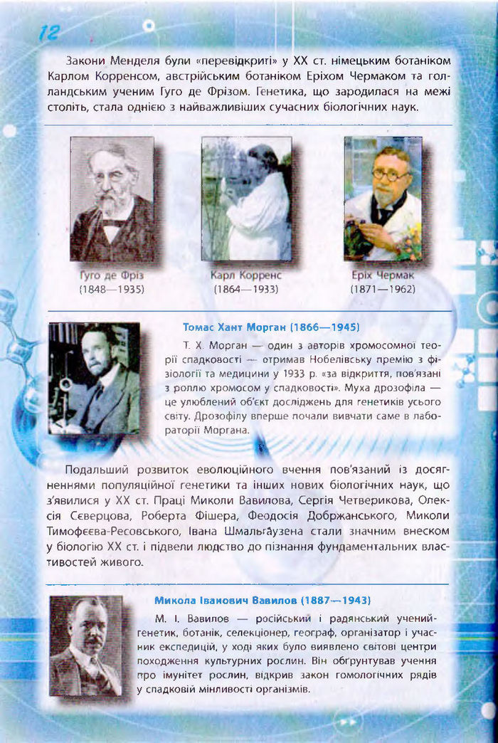 Біологія 10 клас Тагліна