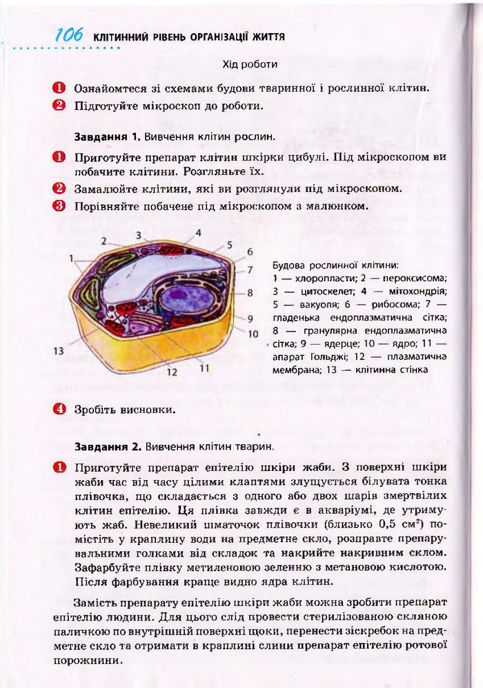 Біологія 10 клас Тагліна