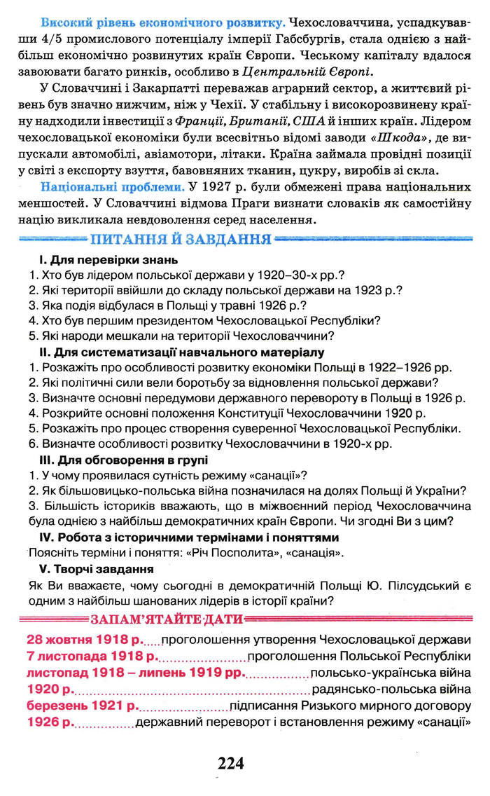 Всесвітня історія 10 клас Щупак