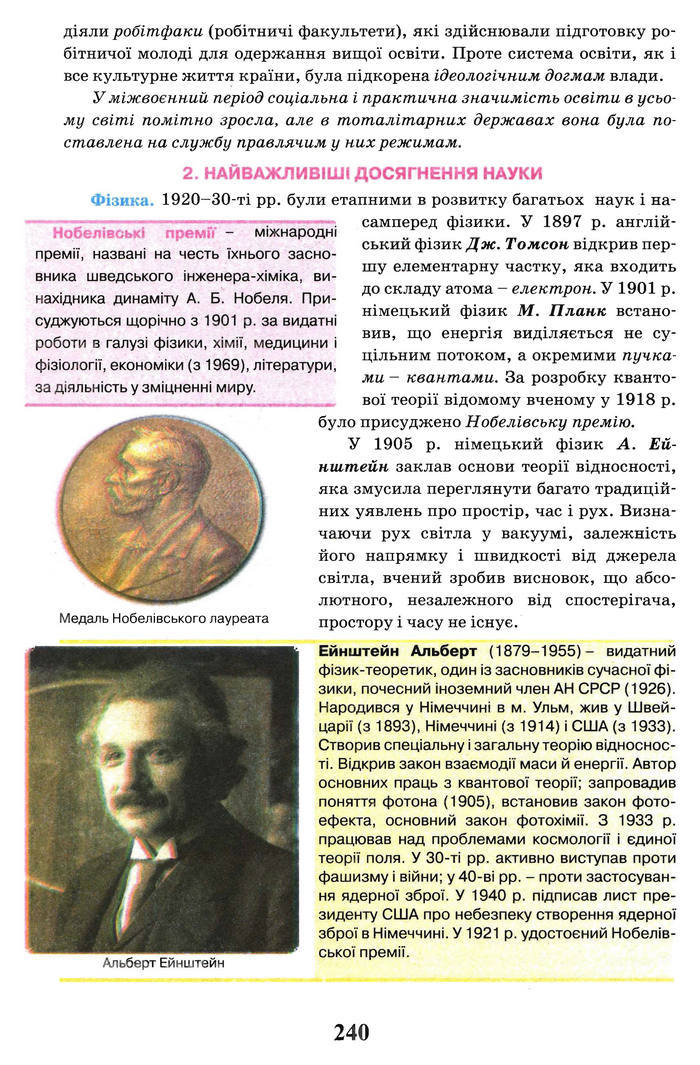 Всесвітня історія 10 клас Щупак