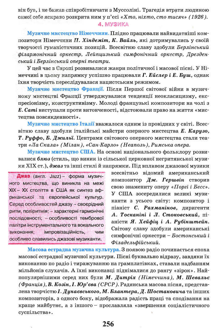 Всесвітня історія 10 клас Щупак