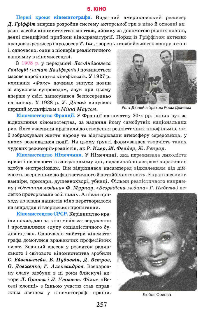 Всесвітня історія 10 клас Щупак